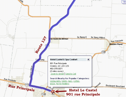 Route 137 et Route 112 Route 137 et Route 112