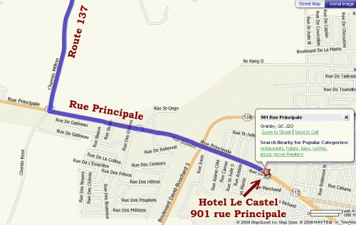 Rue Principale et Boul David Bouchard Rue Principale et Boul David Bouchard